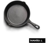 Cast Iron Frying Pan 20cm Non-stick Fried Steak Pot Egg Pancake Skillet for Gas Induction Cooker Universal Cookware