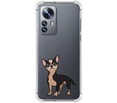 Funda Silicona Antigolpes para Xiaomi 12 Pro 5G diseño Perros 05 Dibujos