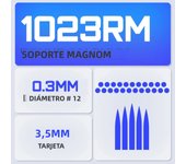 MAMBA LOONG Tattoo Needles Cartridges 10pcs with Membrane Safety Tattoo Cartridges 0.3mm for Tattoo Permanent Makeup Machine Pen