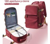 Mochila De Viaje Wizzair 40x30x20 Para Hombres Y Mujeres Estilo Casual Mochila De Computadora Portátil Para Viajes Cortos Equipaje De Mano