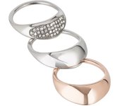 BREIL Colección AMAZZONE, Anillo Mujer en Acero Coloreado, Ideas de Regalos para Mujer