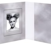 Daiber 02710 Grey - Marco (Papel, Gris, 4,5 x 6,5 cm)