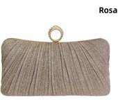 1Pcs Wedding Bridal Beaded Women Evening Bag Chain Shoulder Handbags Elegant Rhinestones Clutch Egg Shape Evening Bag