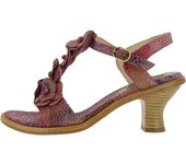 Neosens Sandalias con tacón S982 FANTASY FLORAL ROSE / NEGREDA para Mujer color Floral rose