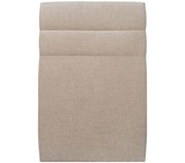 Cabecero 90 cm Lines - Tela Natté Marrón Beige