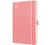 Sigel Book Calendar Jolie Flair 2025, piel sintética, A5, rosa