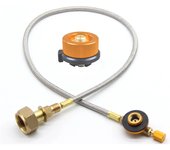 Outdoor Camping Gas Stove Gas Tank Inflation Joint Camping Gas Tank Interconnection Pipe Refill Adapter