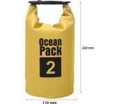 2-15L Waterproof Dry Bag Beach Swimming Bag Foldable Motorcycle Storage Pack Kayaking Rafting River Trekking Floating Water Sack