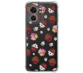 Funda Silicona Antigolpes para Motorola Edge 40 5G diseño Muffins Dibujos