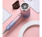 Secador de pelo de alta velocidad secador de pelo de alta potencia para el hogar salón de luz azul ion cuidado del cabello secador de pelo