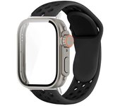 Case+Silicone Band For Huawei Watch Fit 3 Change to ultra 49mm Tempered Glass cover Protector with screen for Huawei fit 3 Strap