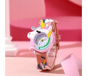 2024 New Lovely Silicone Band Children's Watch Girl Cute Cartoon Quartz Watch Kids Watches Boys Girl Watche