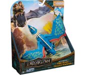 Dragons DreamWorks Figura Dragón Nader Mortífero de Batalla de Cómo Entrenar a tu Dragón Lanza Proyectiles, Figura de Acción Articulada 25 cm, 6074242, Juguetes Niños 4 Años +, Regalo Niño 4 Años +
