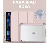 With Pencil Holder Case for iPad Pro 11 iPad 10th Generation iPad 10.2 7 8 9th Gen Cover for iPad Air5 4 10.9 Pro 12.9 13 2024