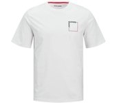 JJVERNER TEE SS CREW NECK  White