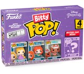 Blister 4 figuras Bitty POP Disney Princesas RapunzelFigura  Coleccionable - Idea de Regalo- Mercancia Oficial - Juguetes para Niños y Adultos - Movies Fans - Muñeco para Coleccionistas y Exposición