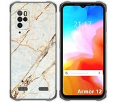 Funda Silicona para Ulefone Armor 12 5G diseño Mármol 13 Dibujos