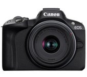 Canon EOS R50, Black + RF-S 18-45 IS STM + RF-S 55-210mm F5-7.1 IS STM Kit MILC 24,2 MP CMOS 6000 x 4000 Pixeles Negro