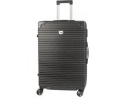 DAM Maleta mediana trolley rígida ultraligera, de ABS de alta resistencia con esquinas reforzadas. Cerradura numérica y 4 ruedas dobles extraíbles y giratorias 360°.   46x27x70Cm