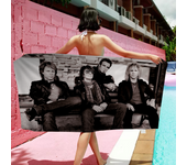 Bon Jovi Rock Band Microfiber Beach Towel Absorbent Quick dry Soft Yoga Swimming Resort Mountain Climbing Towel