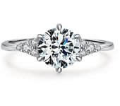 Zenyth, anillo de Dedo de circón brillante de nivel AAAAA de lujo de Plata de Ley 925 Auténtica para Mujer, joyería Clásica de Declaración de Boda