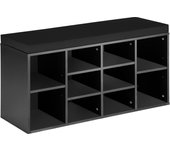 Tectake - Zapatero con banco 103,5 x 48 x 30 cm  Versátil  Muy estable  Montaje rápido