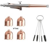 De Aerógrafo Gun Para Uñas With Copos Y Kit De Limpieza Repuesto Para Pintura De Uñas Herramienta De Belleza Multifuncional Metal