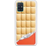 Carcasa para Samsung Galaxy A51 - Tableta Choco Blanco