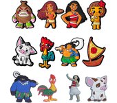 Disney Series Shoe Charms Cartoon Sanrio HelloKitty Clog Sandal Garden Shoe Decoration Accessories Buckle Children's Gifts