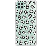 Funda compatible con Samsung Galaxy A22 5G - Patron oso panda