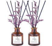 LILI HOME Pack de 2 Mikados de Palo Santo 40ml y más combinaciones para elegir Fragancia amaderada entorno a la madera de guayac que se inicia con las notas especiadas y alicoradas, adquiere acento balsámico y floral en el corazón y se ve completada por