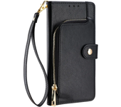 Business Metal buckle Flip Case for OPPO Find X7 X6 X5 X3 X2 Pro X5 X7 Ultra X3 Lite Neo Zipper Wallet Case Coque with Hand Rope
