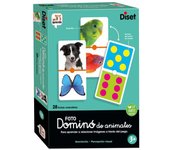 Juego Domino Infantil Foto Animales Diset