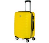 Itaca - Maletas De Viaje Medianas - Maleta Mediana 4 Ruedas - Maletas Medianas De Material ABS. Maletas Viaje Ligeras - Maleta De Viaje 20Kg,65Cm Rígida Con Candado De Combinación 71260