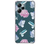 Funda Silicona Antigolpes para Xiaomi POCO X5 Pro 5G diseño Flores 10 Dibujos