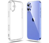 Soft Clear TPU Case For iPhone 16 Plus 15 Pro Max 14 13 Mini 12 11 SE 2022 2020 Ultra Slim Transparent Phone Cover Accessories