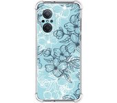 Funda Silicona Antigolpes para Huawei Nova 9 SE diseño Flores 03 Dibujos