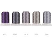 80 New Madeira Colors Set Premium 40WT Polyester Embroidery Thread 500M Each Spool Brother Babylock Janome Singer Home Machines