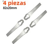 1-6Pc Stainless Steel Brush Cutter Replacement Blades Spare Knives for Stihl FSA 45 FSA 57 Grass Trimmer Garden Lawn Mower Blade