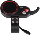 Scooter 3 Level Thumb Throttle,Skateboards & Scooters 48V TF‑100 Display 6 Pin Communication Instrument for KUGOO M4 Electric Scooter Controller