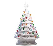 Black Friday 2023 Árbol de Navidad de Cerámica Árbol de Navidad Decoración de escretorio de Cerámica