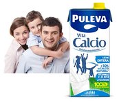 Puleva Leche Entera Calcio Brik 1 L. caja de 6 litros