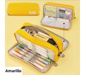 Kawaii Pencil Bag Large Capacity Organizer Pen Case Pouch Box Korean Girls Back To School Supplies Cute Accessories Stationery