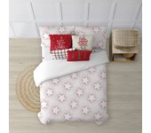 BL BELUM - Funda nórdica navidad 50% algodón - 50% poliéster- Funda nórdica con botones Laponia 15 - Funda Nórdica Extrasuave - Funda Nórdica 100% Made in Spain