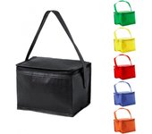 TIENDA EURASIA® Nevera Portatil para 6 Latas, con Asa, Interior Isotermo, Tejido Non-Woven de Alta Resistencia