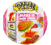 Bola Sorpresa Miniverse Food Series cenas Serie 3. 9 cm - Modelos surtidos (Mga 505419)
