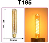 2PCS/Lot Retro Edison LED Light Bulb E14 E27 Vintage LED Bulb 220V 4W C35 A60 T45 ST64 G80 G95 G125 Led Lighting Edison Lamp