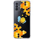 Funda Silicona Antigolpes para TCL 30 SE / 30E / 306 4G diseño Abeja Dibujos