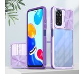 Shockproof Transparent Case for Redmi Note 12 11 10 9 11E 11S 10T 4g 5g Pro Max Slide Metal Camera Protective Cover