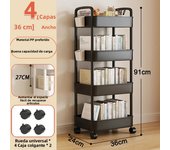 Mobile Storage Rack Kitchen Organizers Trolley Gap Rolling Toys Cart Living Room Snacks Shelf With Wheels Muti-Tier Bookshelf